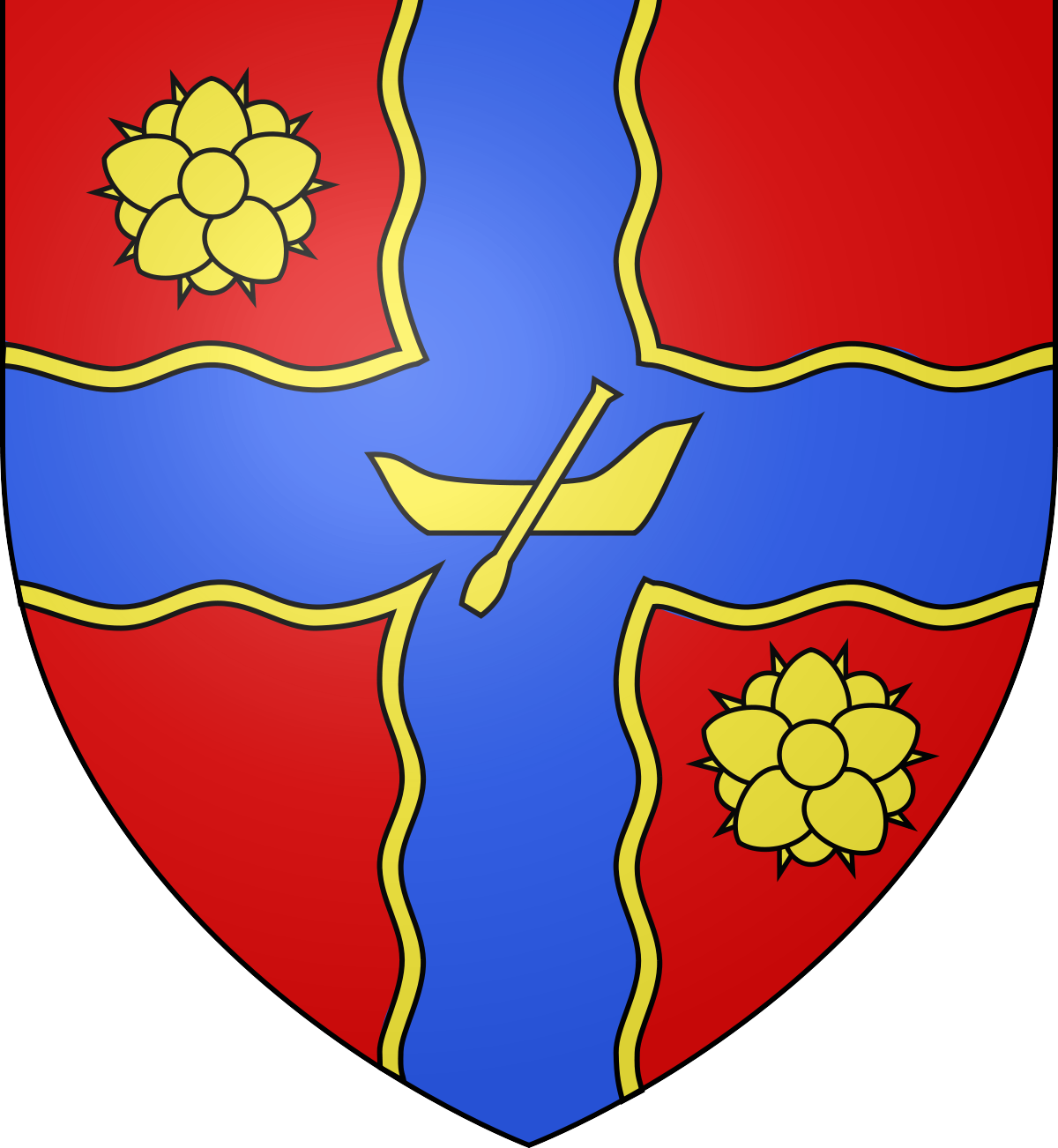 Blason de Guernes